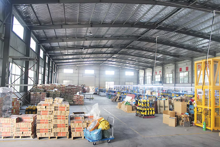 Rolling door motor production workshop